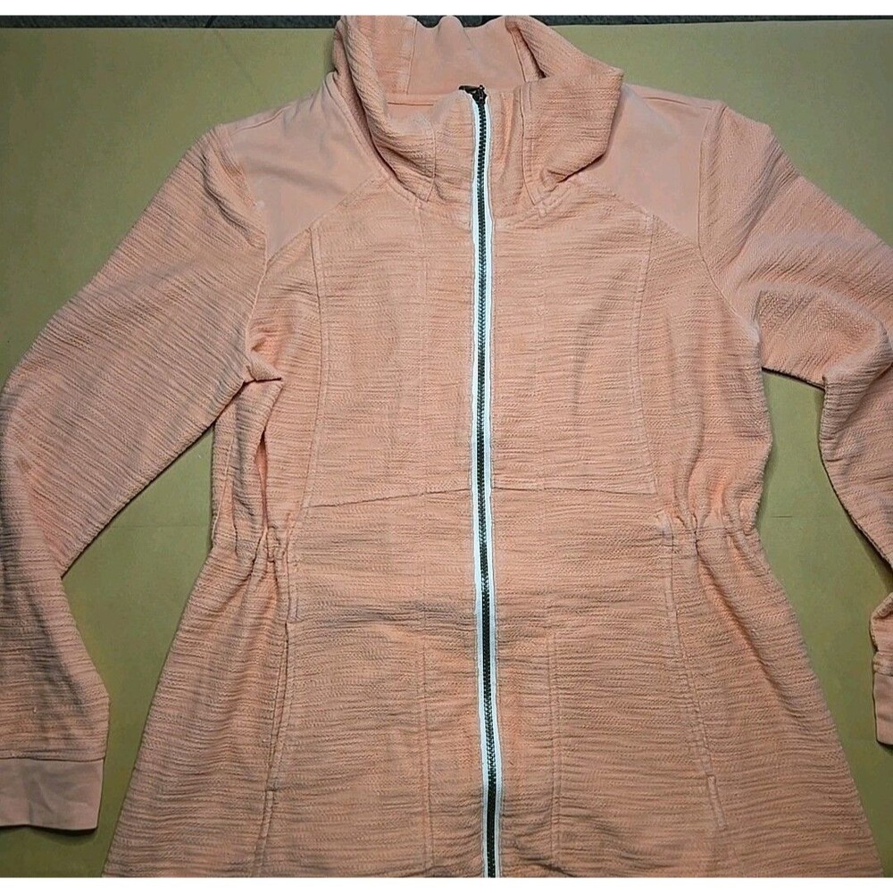 Anthropologie by Saturday-Sunday Quinn Textured Coral Jacket Size L